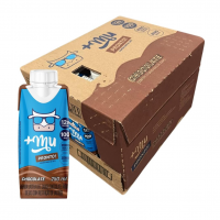 +Mu Bebida Proteica Láctea UHT Sabor Chocolate - Pack 12 Unidades na Amazon