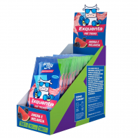 +Mu Pré Treino Exquenta Sabor Amora & Melancia - Display Com 15 Sachês - 300g na Amazon