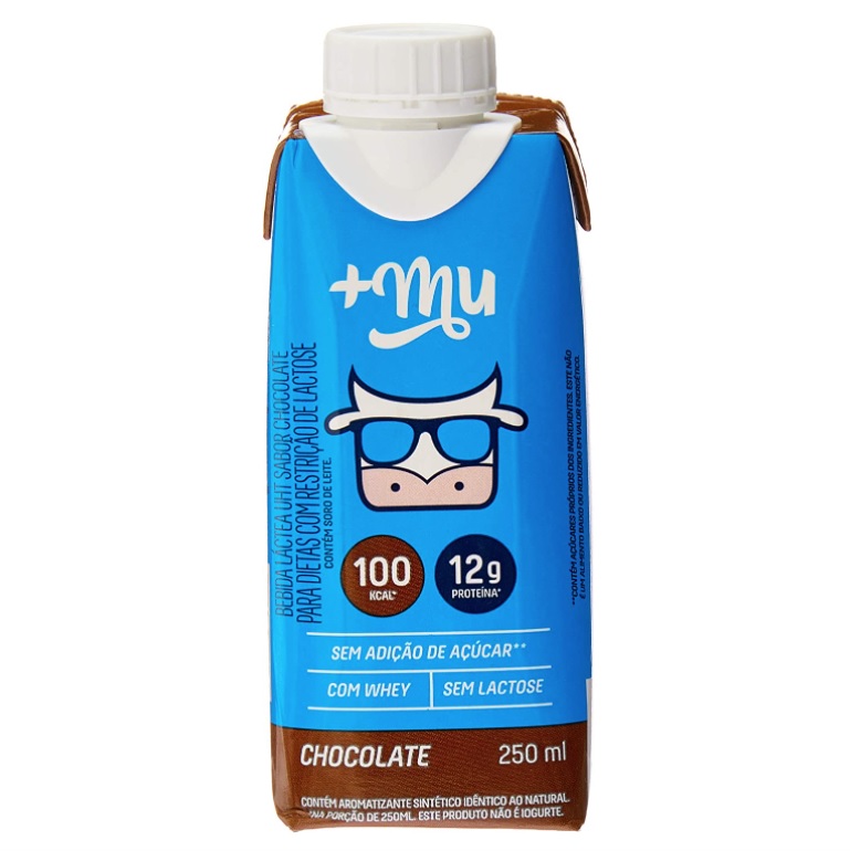+Mu Pronto Bebida Láctea Uht Chocolate 250Ml, Mais Mu, 250Ml na Amazon