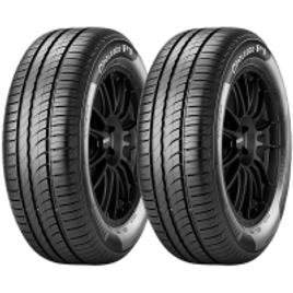 02 Unidades Pneu Aro 14 Pirelli Cinturato P1 17565 R14 82T na Ponto