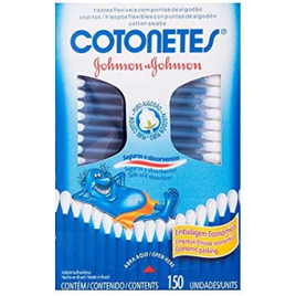 10 Caixas Hastes Flexíveis Cotonetes 150 Unidades (Total 10 unidades) na Amazon
