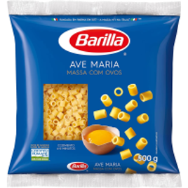 10 Pacotes - Macarrão Ave Maria com Ovos Barilla 500g na Amazon