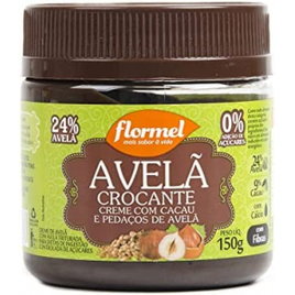10 Unidades Creme de Avelã Crocante Zero Flormel 150g na Amazon