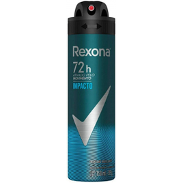 10 Unidades Desodorante Antitranspirante Aerosol Masculino Rexona Impacto 72 horas 150ml na Amazon