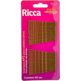 10 Unidades Grampo para Cabelo Loiro Nº 5 - Ricca na Amazon