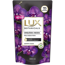 10 unidades Sabonete Liquido Lux Botanicals Orquidea Negra 200ml Refil na Amazon
