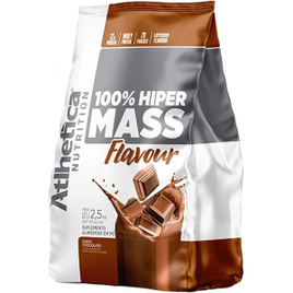 100% Hiper Mass Flavour 25Kg Chocolate Atlhetica Nutrition na Amazon