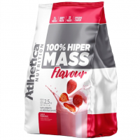 100% Hiper Mass Flavour 2,5Kg Morango, Atlhetica Nutrition na Amazon