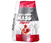 100% Hiper Mass Flavour 2,5Kg Morango, Atlhetica Nutrition na Amazon