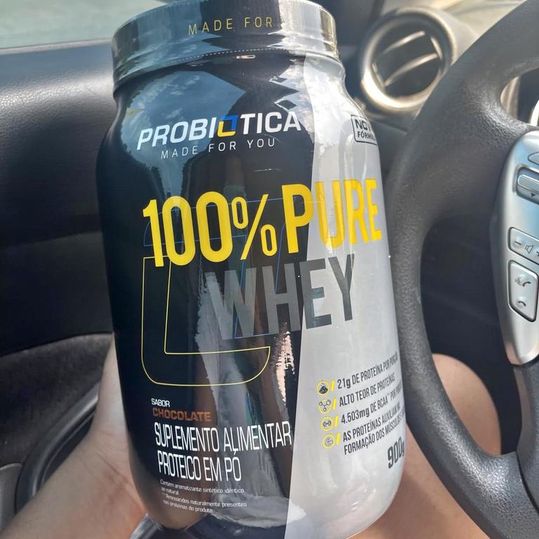 100% Pure Whey Nova Fórmula – 900g Chocolate – Probiótica na Amazon