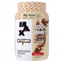 100% Whey Max Titanium X Dr. Peanut (900g), Sabor Bueníssimo na Amazon