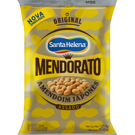 11 Unidades Amendoim Mendorato Amendoim Japonês 1,01kg na Santa Helena