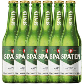12 Unidades de Cerveja Spaten Long Neck 355ml na Amazon