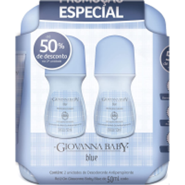 2 Pacotes Desodorante Roll-On Giovanna Baby Azul 50Ml 2 Unidades (Total 4 unidades) na Amazon
