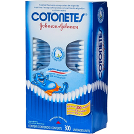 2 Pacotes Hastes Flexíveis Cotonetes 600 Unidades na Amazon