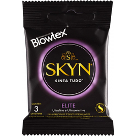 2 Pacotes - Preservativo Elite SKYN - 3 Unidades na Amazon