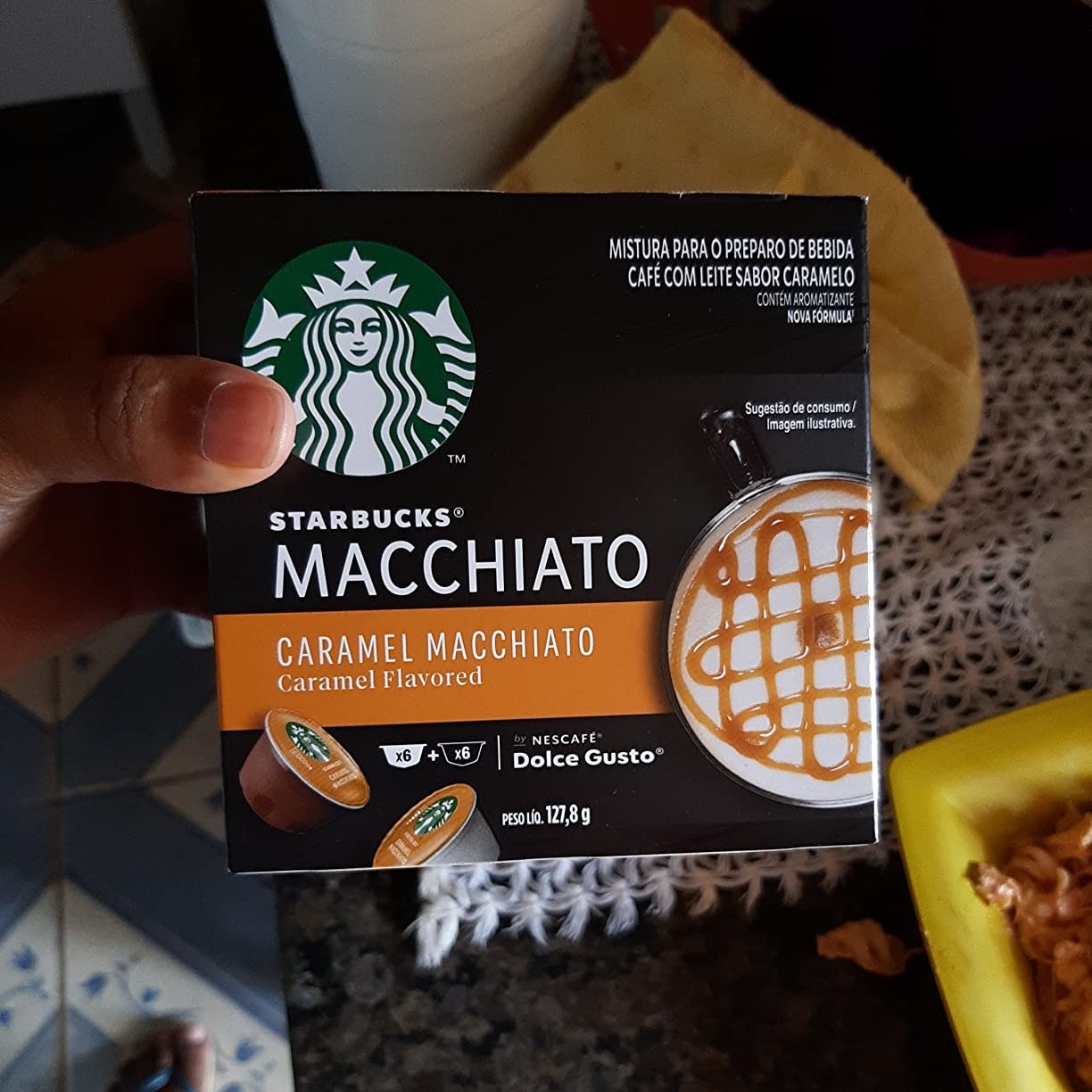 2 Un. Starbucks Caramel Latte Macchiato by NESCAFÉ Dolce Gusto – 12 Cápsulas na Amazon