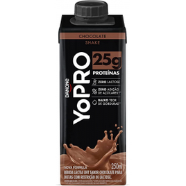 2 Unidades de Bebida Láctea YoPRO 25g de Proteína Chocolate Sem Lactose Zero Açúcar 250ml na Amazon
