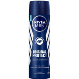 2 Unidades de Desodorante Antitranspirante Aerosol Original Protect 150ml - Nivea Men na Amazon