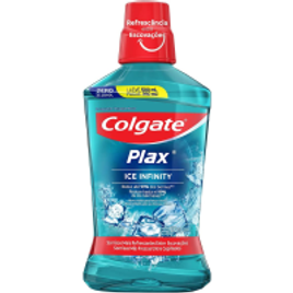 2 Unidades de Enxaguante Bucal Colgate Plax Ice Infinity - 500ml na Amazon