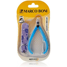 2 Unidades de Kit Alicate Cabo Plástico e Mini Lixa Chaveiro Aço Inox 1770 Marco Boni Cores Sortidas 2 Itens Cada na Amazon