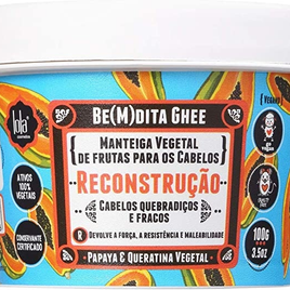 2 Unidades de Máscara Lola Cosmetics Be(m) dita Ghee Reconstrução - 100g na Amazon