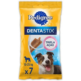 2 Unidades de Petisco Pedigree Dentastix Cuidado Oral Para Cães Adultos Raças Médias 7 Unidades na Amazon