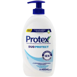 2 Unidades de Sabonete Líquido Antibacteriano para as Mãos Protex Duo Protect Duo Protect 400ml na Amazon