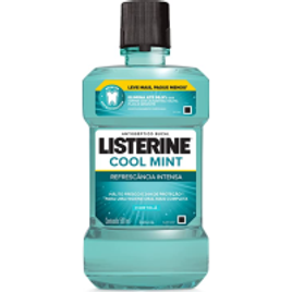 2 Unidades Enxaguatório Bucal Cool Mint L 500ml -  Listerine na Amazon