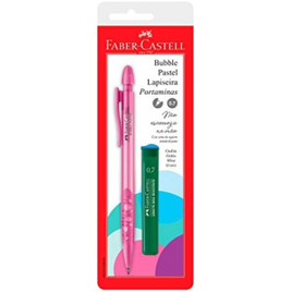 2 unidades Lapiseira Faber-Castell 0.7mm Bubble Pastel com Grafite SM/07BBRS na Amazon