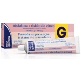 2 Unidades Nistatina + Óxido de Zinco Neo Química Genérico Pomada com 60g na Drogaria Araujo