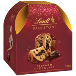 2 Unidades Panetone com Gotas e Recheio Trufado de Chocolate ao Leite Lindt 500g na Amazon