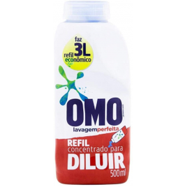 2 Unidades Sabão Líquido Omo Lavagem Perfeita para Diluir - 500ml na Magazine Luiza