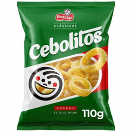 2 Unidades Salgadinho de Milho Cebola Elma Chips Cebolitos - 110g na Americanas
