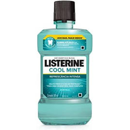 2 unidades  Antisseptico Bucal Listerine Cool Mint Hortela 500ml (Total 2 unidades) na Amazon