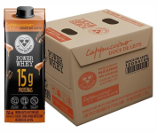 3 Corações Bebida Láctea Cappuccino Power Whey Doce de Leite 15g de Proteína com Cafeína 250ml – 12 unidades na Amazon