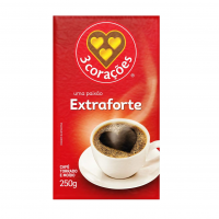3 Corações Café Torrado E Moído Extra Forte À Vácuo 250G na Amazon