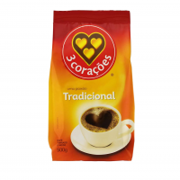 3 Corações Café Torrado E Moído Tradicional Pacote 500G na Amazon