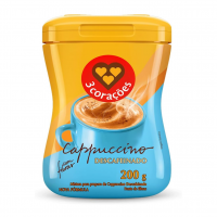 3 Corações Cappuccino Descafeinado, 200g na Amazon