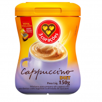 3 Corações Cappuccino Diet, 150g na Amazon