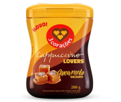 3 Corações Cappuccino Sabor Caramelo Salgado, 200g na Amazon
