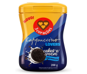 3 Corações Cappuccino Sabor Cookies n’ Cream, 200g na Amazon