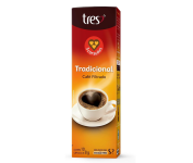 3 Corações Cápsula Café Filtrado TRES – 10 unidades na Amazon