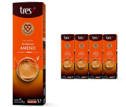 3 Corações Pack Cápsula de Café Espresso Ameno TRES – 40 unidades na Amazon
