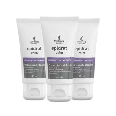 3 Hidratante Facial Epidrat Calm 40G – Mantecorp Skincare na Magazine Luiza