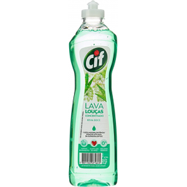 3 Unidades de Detergente para Lava-Louças Líquido Concentrado Erva-Doce Cif Squeeze 420ml na Amazon