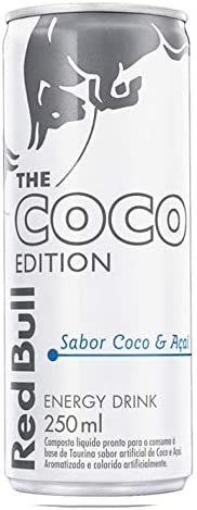 3 Unidades Energético Red Bull Energy Drink Coco e Açaí 250ml na Amazon