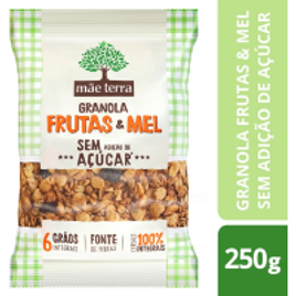 3 Unidades Granola De Frutas Mel Mãe Terra 250g na Panvel Farmácias