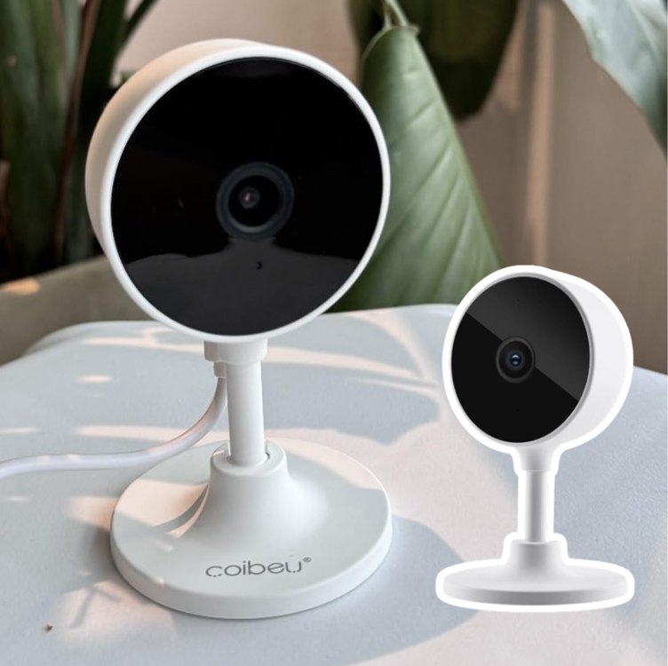 3MP Camera de Segurança Wifi Interior, Detecção de Movimento, Push de Alerta via Aplicativo, Áudio Bidirecional, Visão Noturna Infravermelha na Amazon