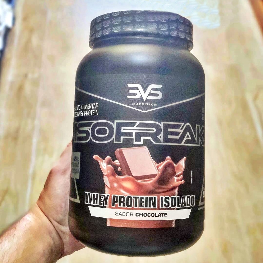 3VS Nutrition Isofreak Protein 900g – Whey Protein Isolada – Ganho de força; Ganho de massa muscular, Fonte de BCAA na Amazon